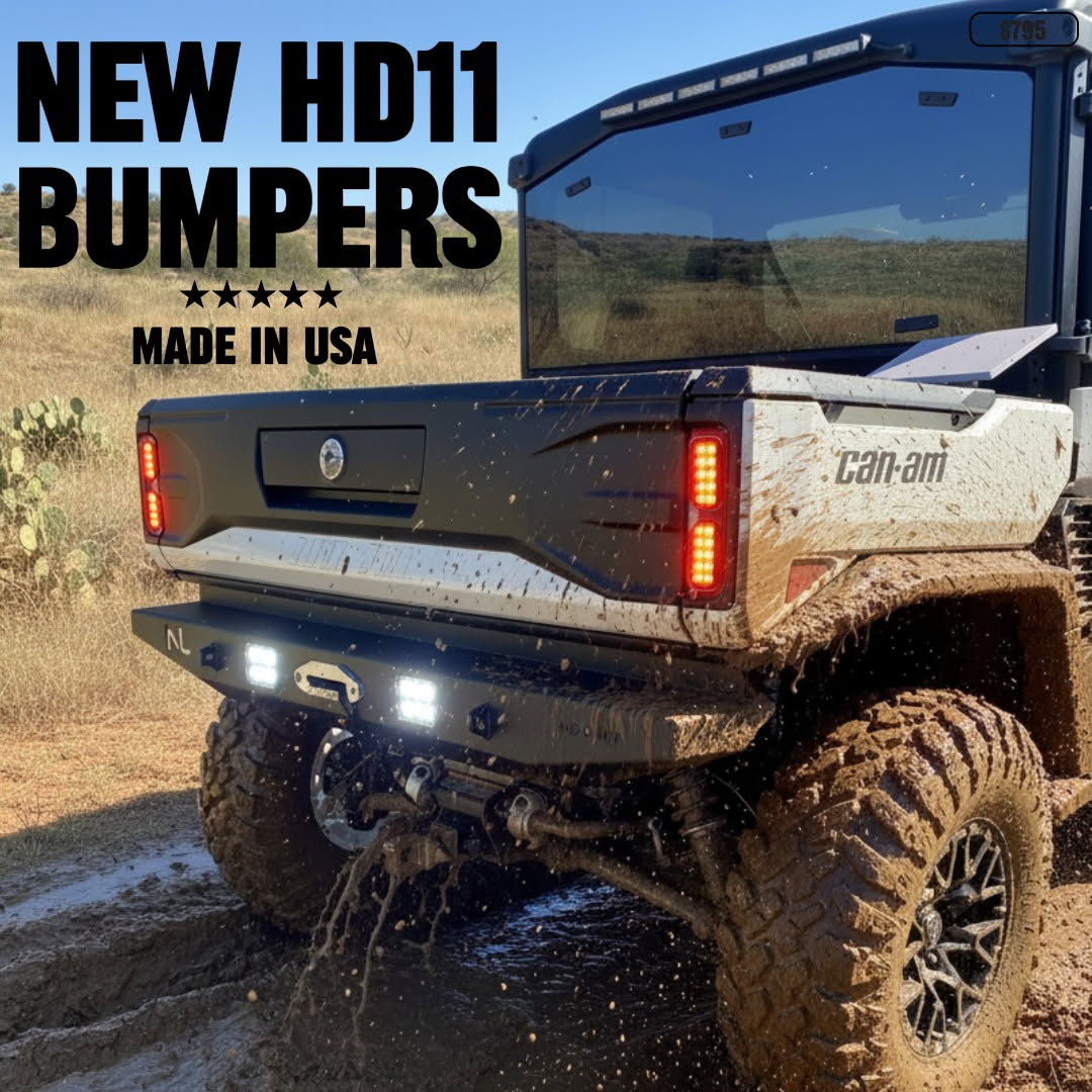 2026 Can-Am Defender HD11 Rear Bumper w/Winch